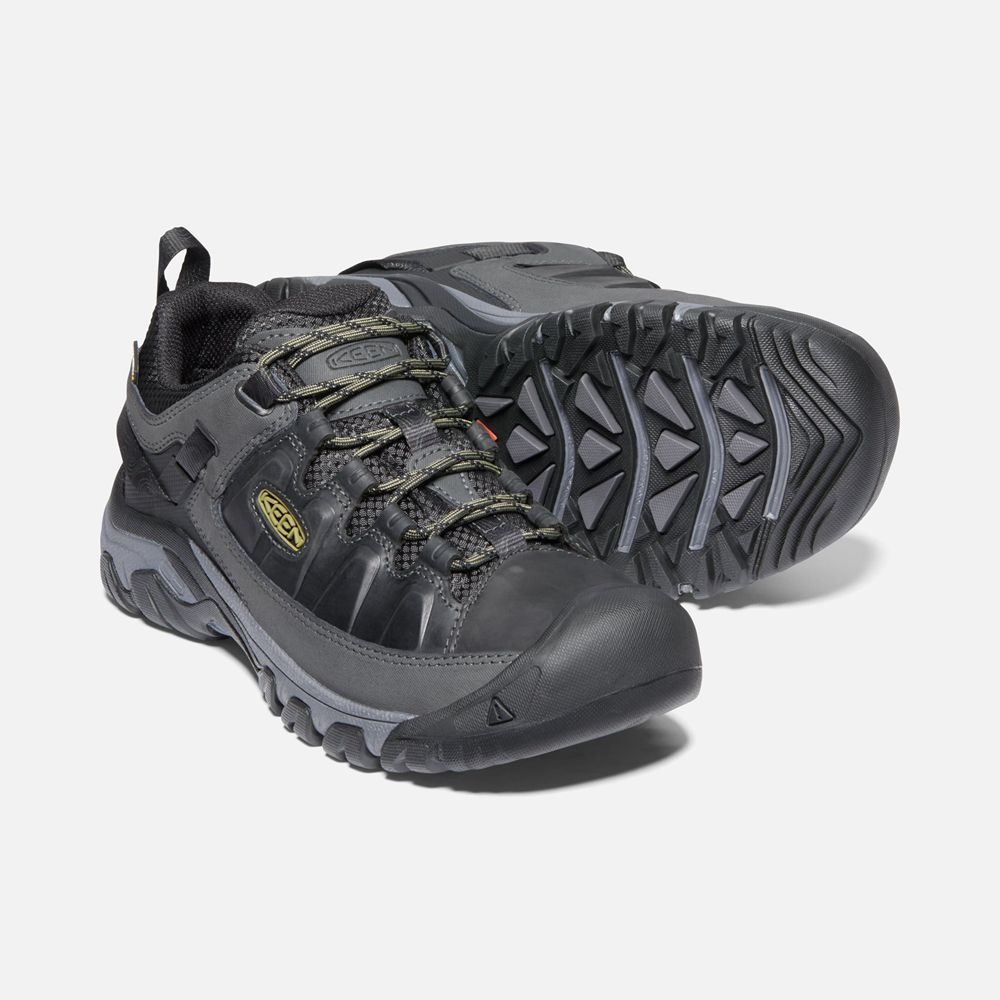 Keen Outdoor Ayakkabı Erkek Siyah - Targhee Iii Waterproof - Türkiye QICJ95260